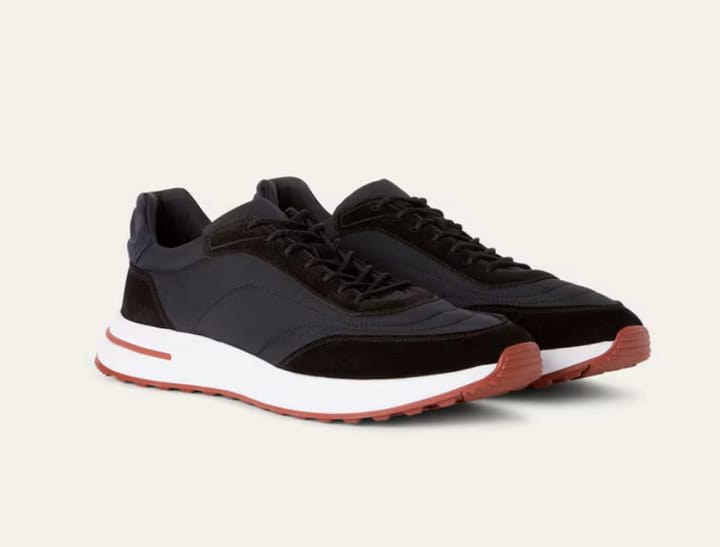 Loro Piana Week End Walk Sneaker - Black