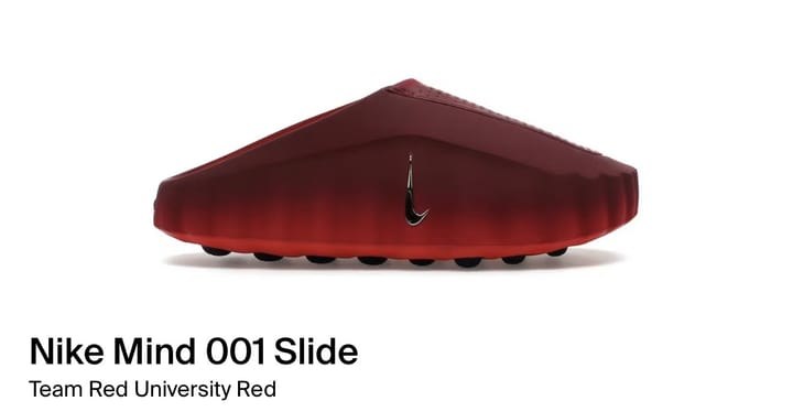 Nike Mind 001 Slides - Team Red