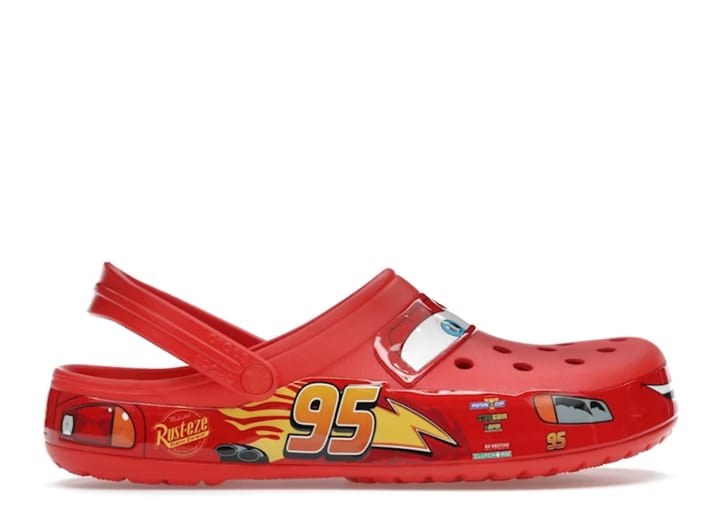 Crocs Classic Clog Lightning McQueen Disney Pixar Cars