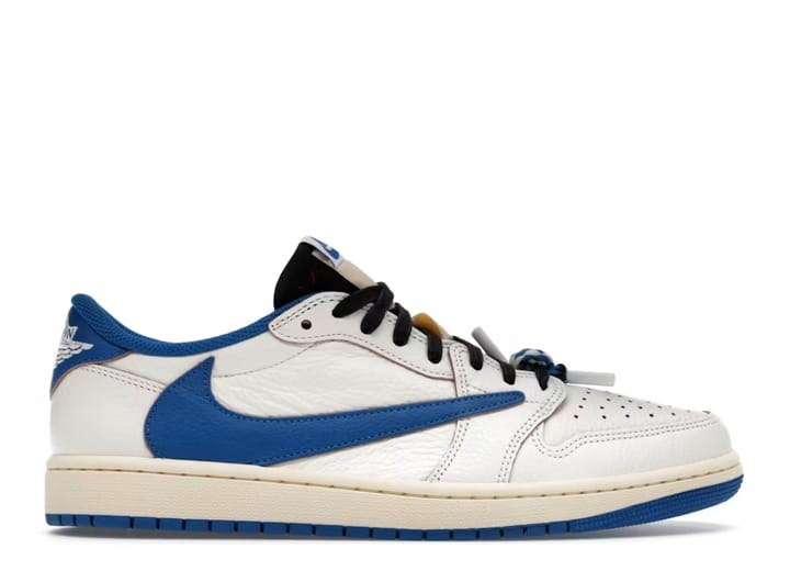 Fragment Design x Travis Scott x Air Jordan 1 Low OG 'Military Blue' (DM7866-104)