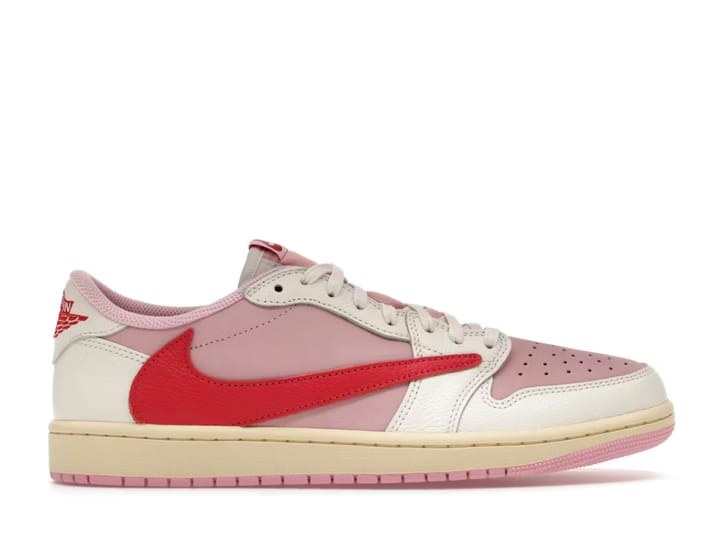 Jordan 1 Retro Low OG SPTravis Scott Sail Tropical Pink